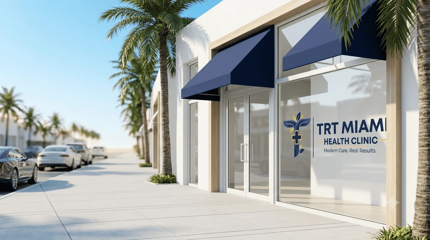 TRT Miami health clinic exterior in South Florida